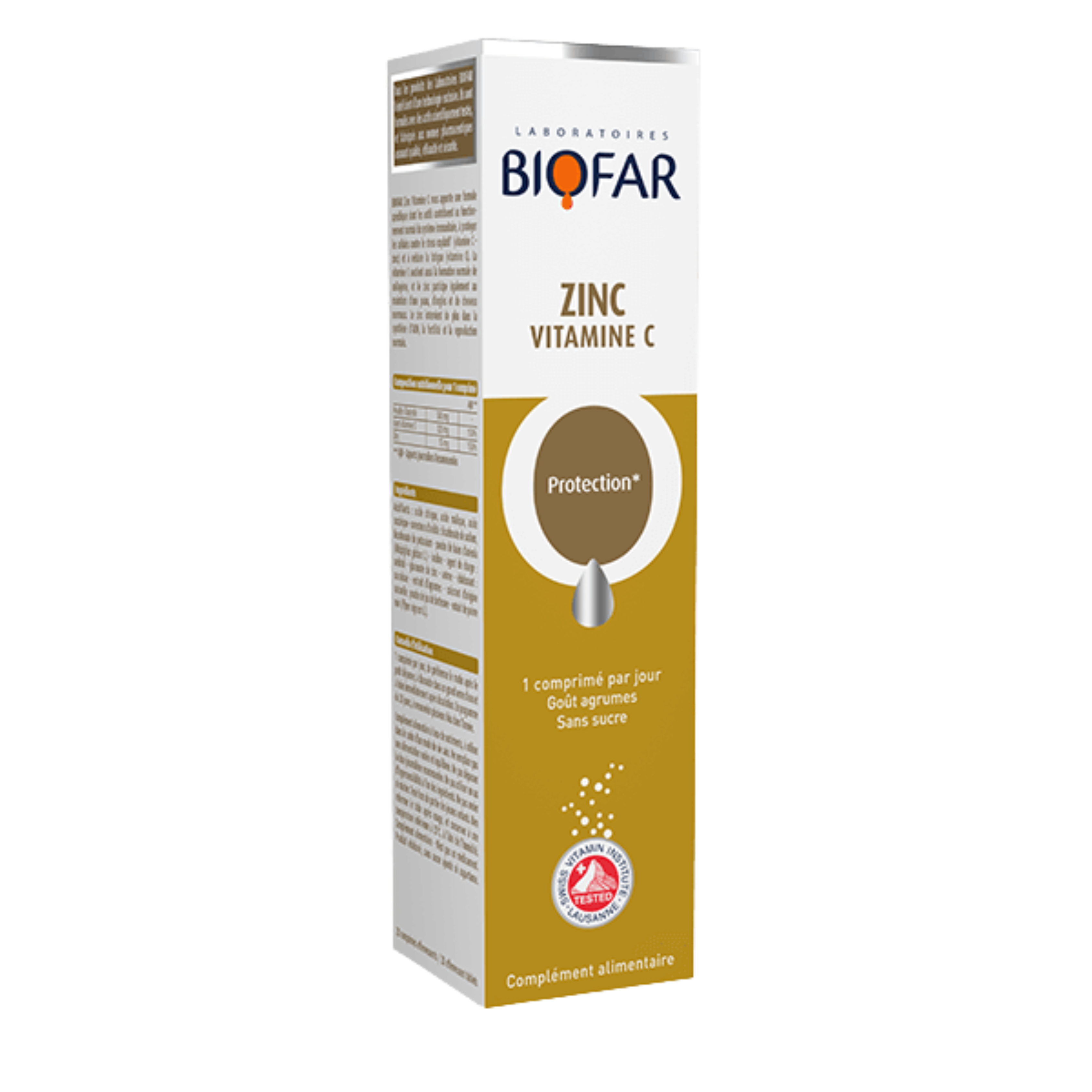 Biofar Zink + Vitamin C, 20 šumećih tableta
