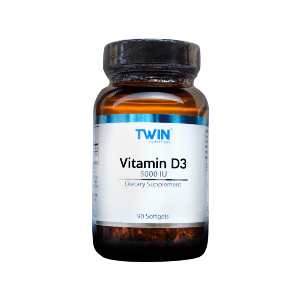 TWIN Nutrition Vitamin D3 5000 IU, 90 softgel kapsula Lipharma Vaša online apoteka